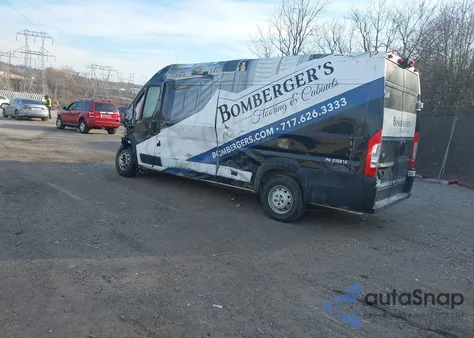 2019 Ram Promaster 3500 Cargo Van High Roof 159 Wb Ext z USA, uszkodzony, nr VIN 3C6URVJG3KE501546